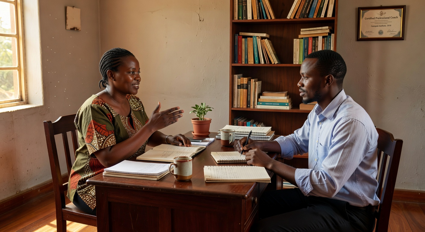 One-on-one coaching session